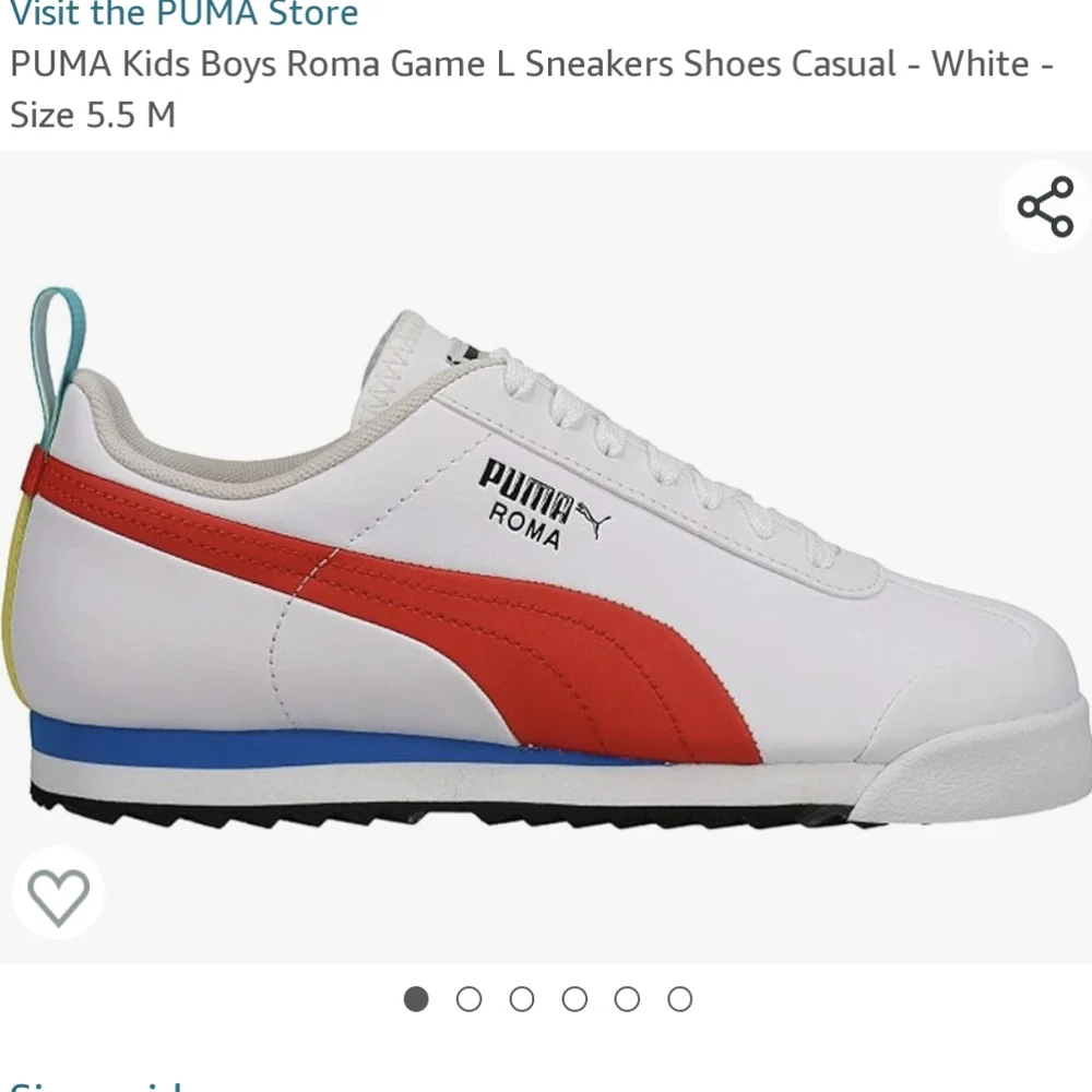 Kids Puma Roma - Picture 1 of 5